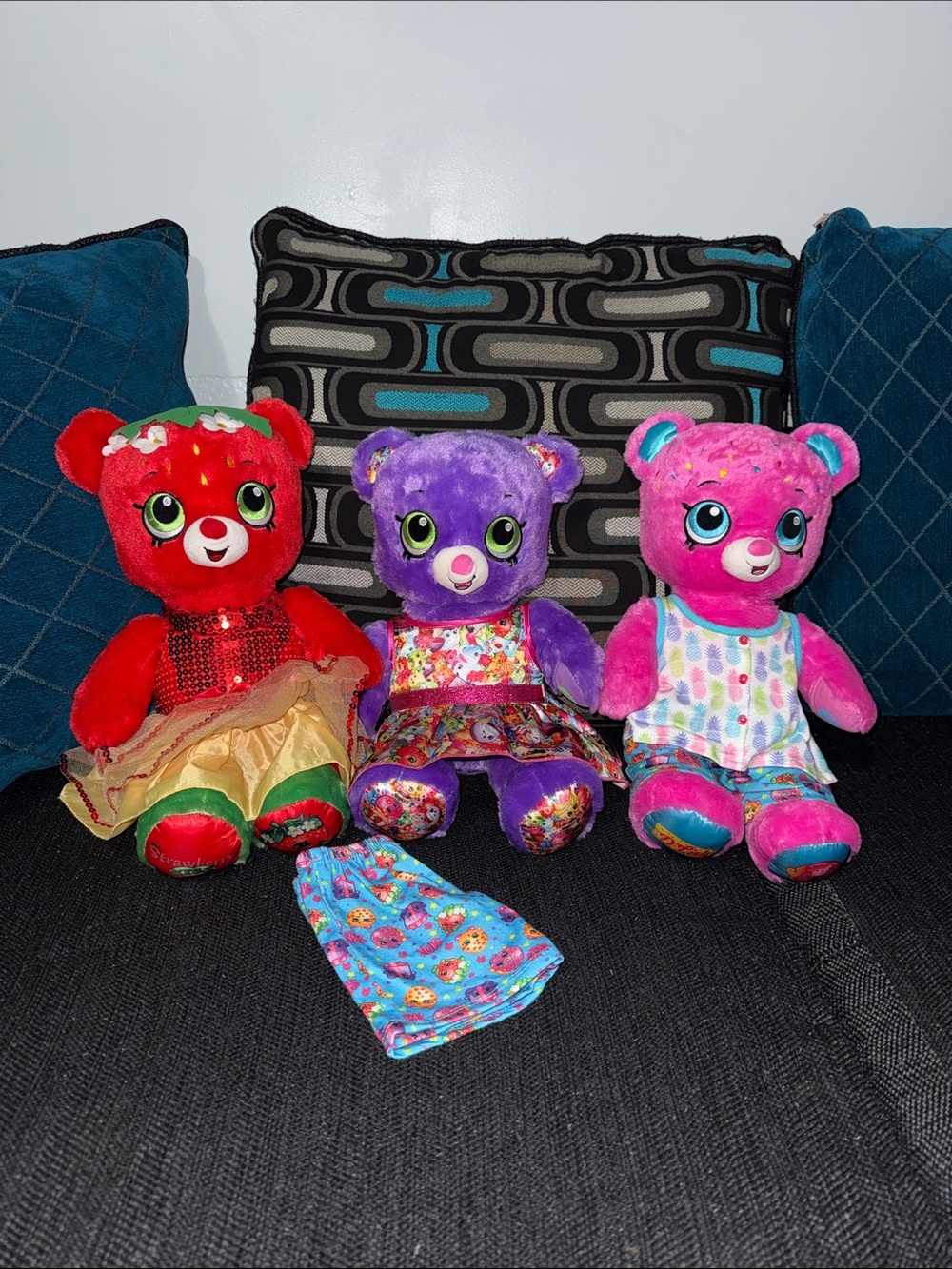 Build a Bear Shopkins Bears Plush Lot Bundle